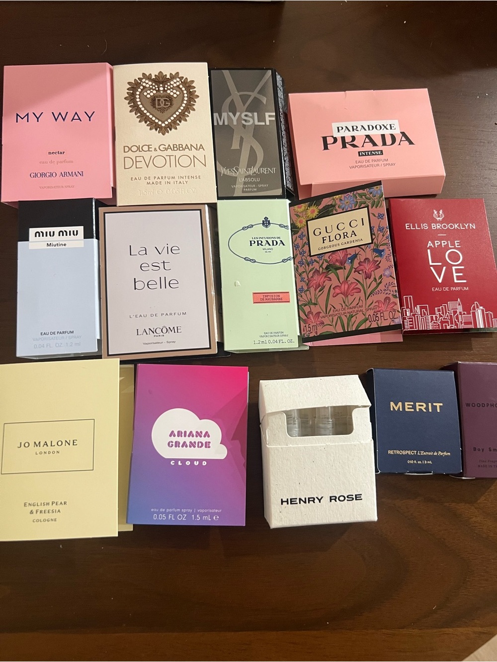Set of 19 Luxury Fragrance Samples